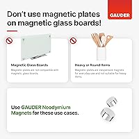 Vista 8 de GAUDER Magnetic Squares Small Sticky Magnets with Adhesive Backing Self-Adhesive Flexible Magnets for Crafts, Whiteboards, Refrigerator