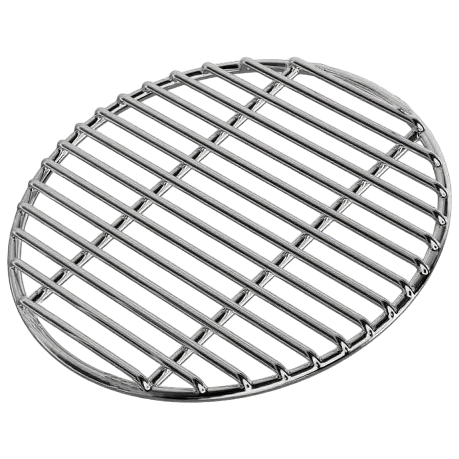 CAKEEYUM Grill Grates 11.8" Round Smooth Heat Resistant Stainless Steel Grill Grate for Baking Charcoal Grilling Roasting Grates, Grate, Stainless Steel, Replacement