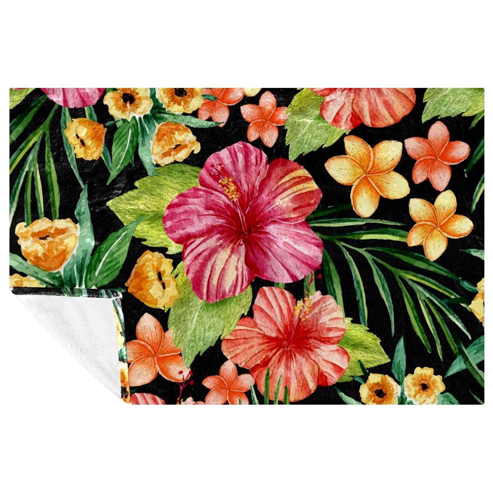 Couverture d'été tropicale pour sublimer vos soirées sur le canapé