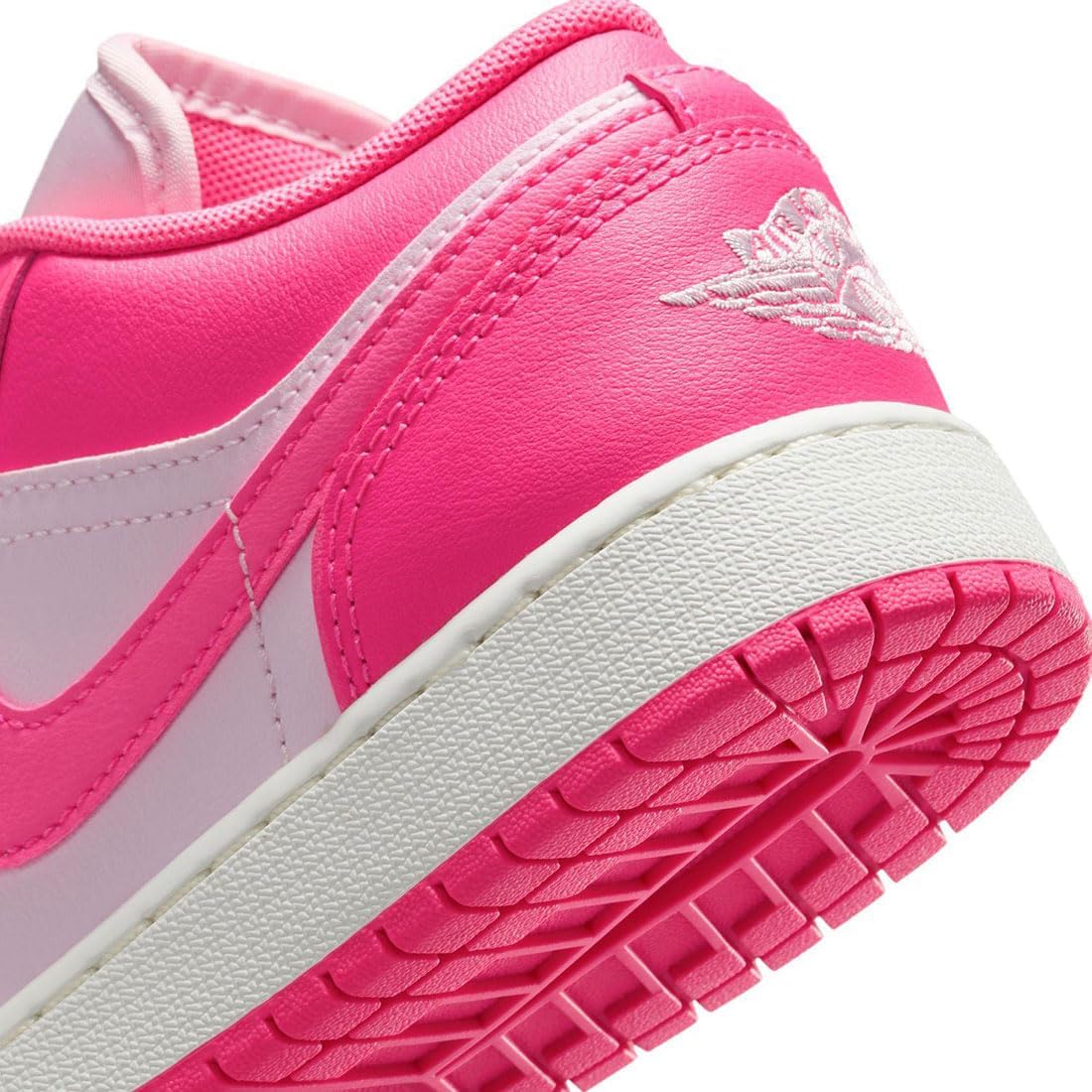 24.5cm NIKE エアジョーダン1LOW GS ピンク⁄ホワイト