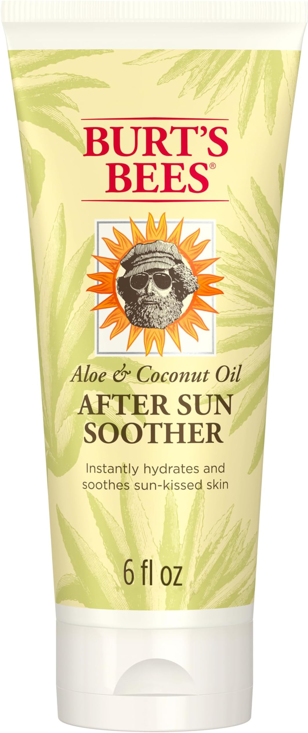 Burt's Bees Mothers Day Gifts, After Sun Lotion with Hydrating Aloe Vera & Coconut Oil - Summer Essentials, Sunburn Relief, Natural After Sun Soother, 6 oz