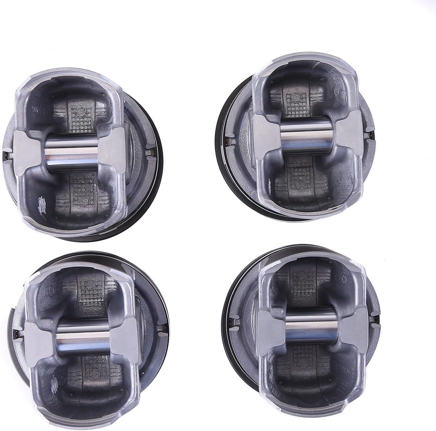 4PCS Connecting Rods & Piston Kit Compatible for 2011 2012 2013 Hyundai Sonata for Kia Sorento Optima 2.4L Connecting Rod Piston Set Replace 23040-2G200 23510-2G500 23510-2G520 23510-2G540