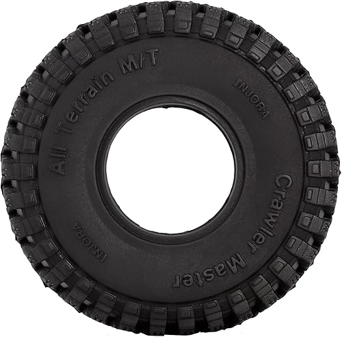 Miniatura 3 de INJORA Neumáticos 1.0 - S5 neumáticos todo terreno para TRX4M SCX24 AX24 FCX24 FCX24 piezas de actualización, 2.283 x 0.787 in, T1008