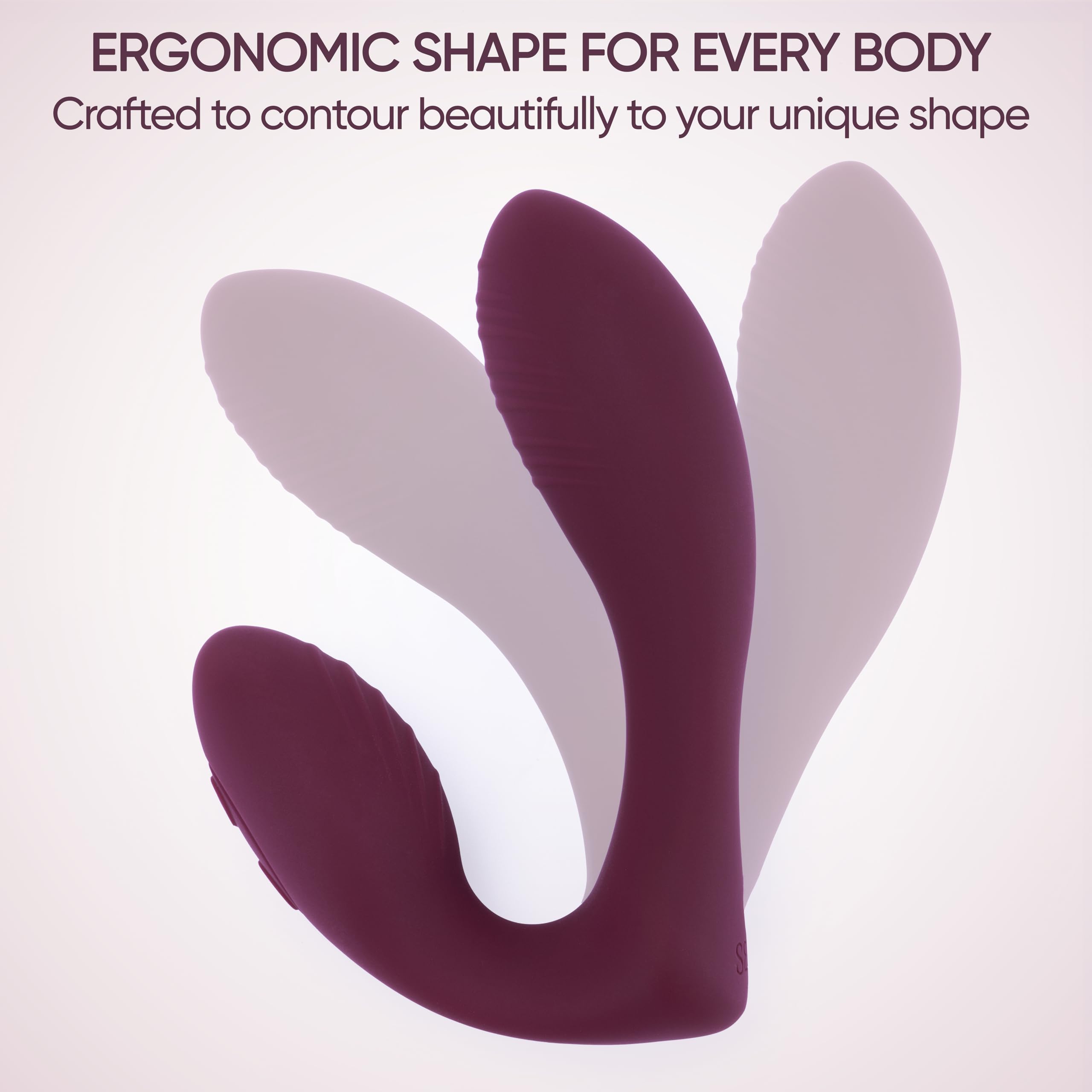 SELOVE – Klitoris- & G-Punkt-Vibrator für Frauen mit Fernbedienung, Wearable, Flexibler Sitz (Deep Purple)