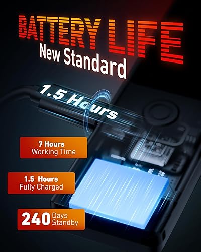 Miniatura 7 de Detectores de Cámaras Ocultas Anti-Espía - Rastreador GPS y Detector de Micrófonos 6 en 1, Escáner de Señal, Protector de Privacidad Recargable