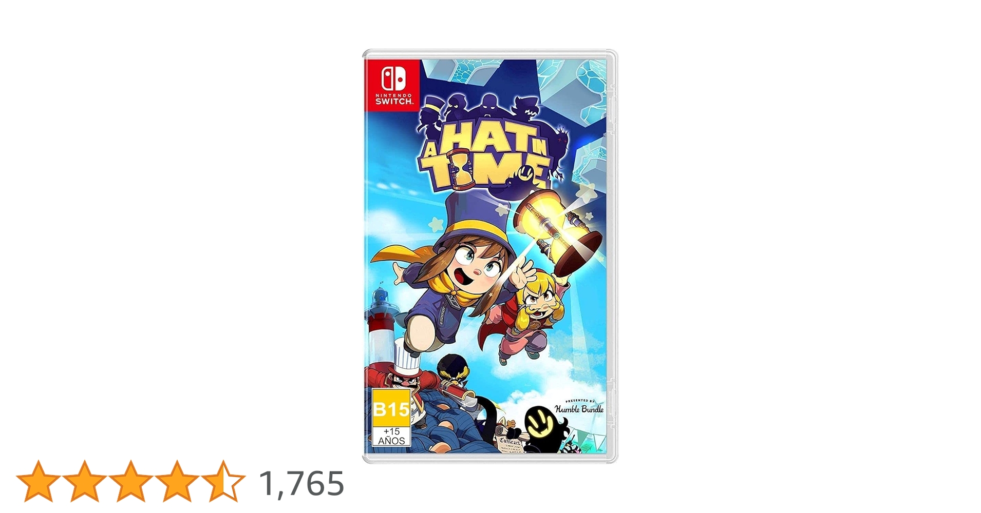 北米版【Switchソフト】A Hat in Time Amazon.com: A Hat in Time (Nintendo Switch) : Video Games