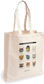 Borsa Shopper Donna - Tote Bag Tela - Shopper Borsa - Borsa Tela Donna - Borse di Cotone 35x42cm Extra Largo 8cm - Shopper in Tela - Borsa Canvas