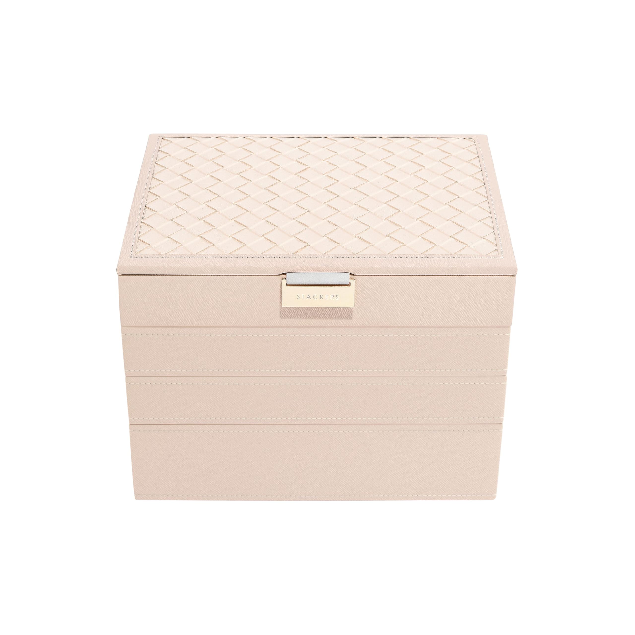 Stackers Blush Woven Classic Set Of 4