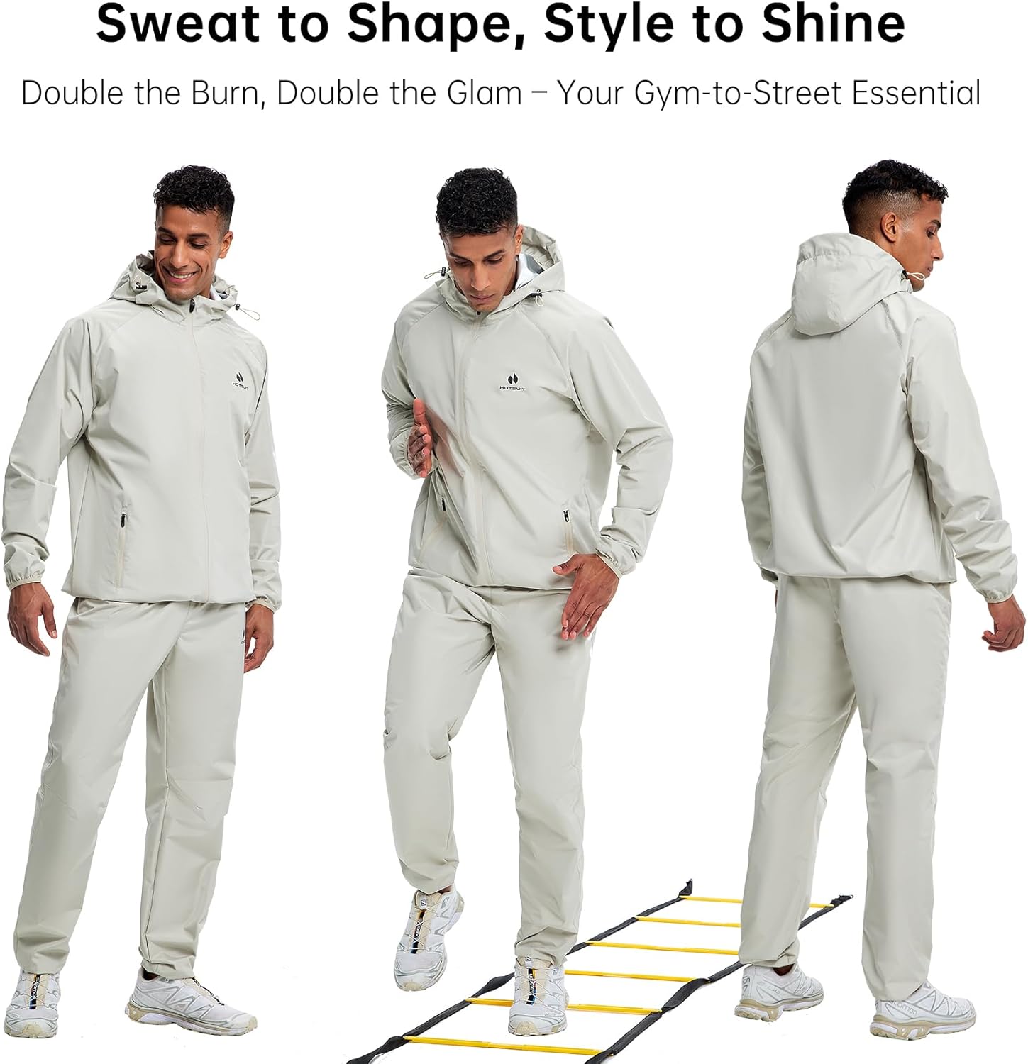 HOTSUIT Sauna Suit for Men Weight Loss Sweat Suit Martinique Ubuy