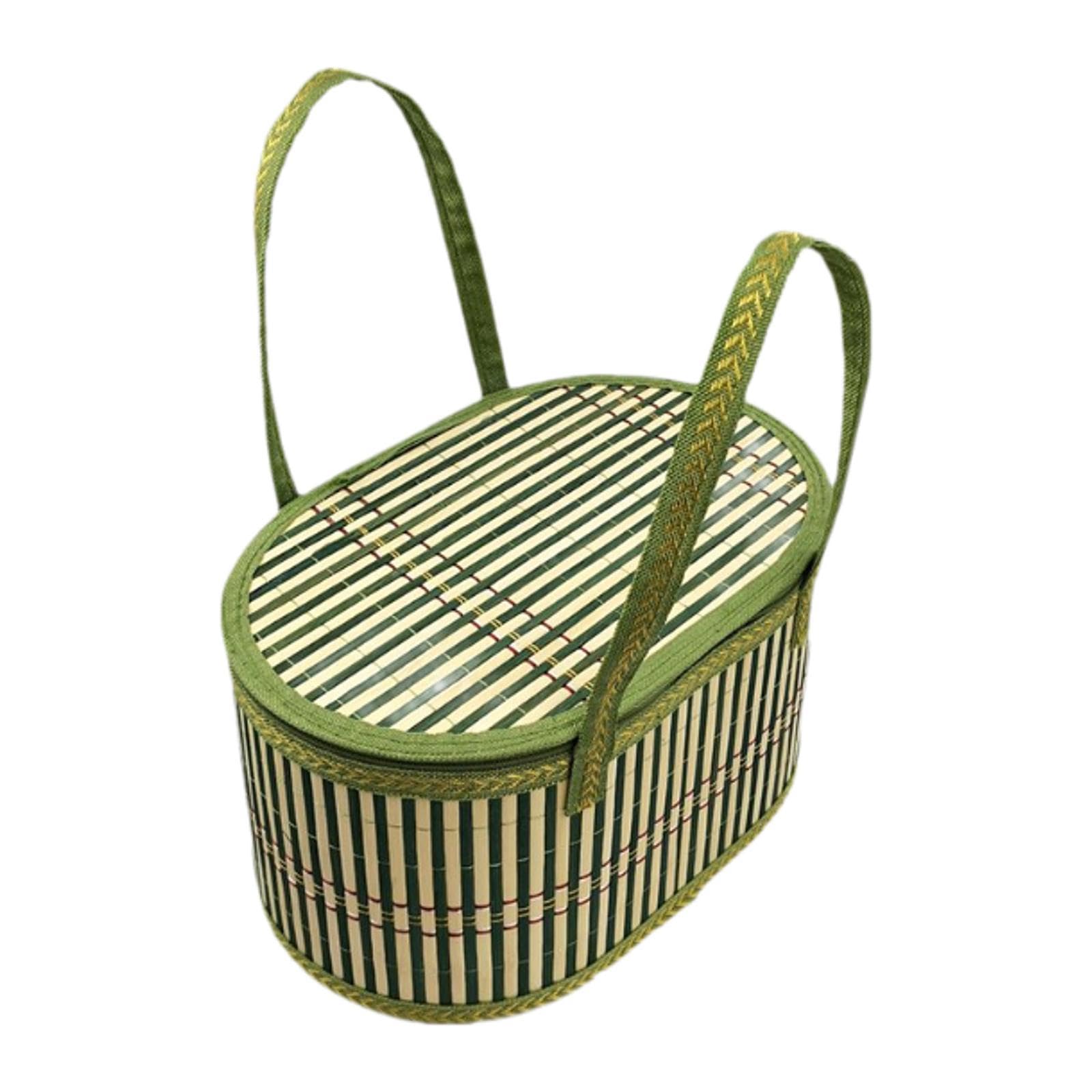 BNF Bamboo Woven Basket Egg Container Gift Wrapping Basket for Bread Cake Snacks | Home & Garden | Kitchen, Dining & Bar | Kitchen Storage & Organization | Food Storage Containers-image-41