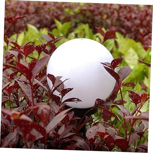 Miniatura 8 de Housoutil Luces solares del césped 4pcs jardín luz blanca prueba agua jardín LED luces