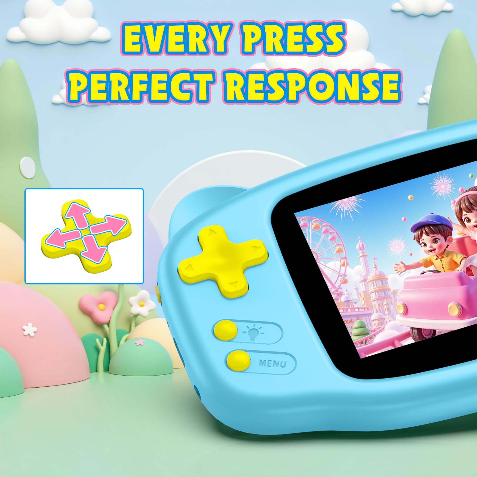Console di gioco portatile a 16 bit,300 videogiochi retrò precaricati,Console di gioco retrò