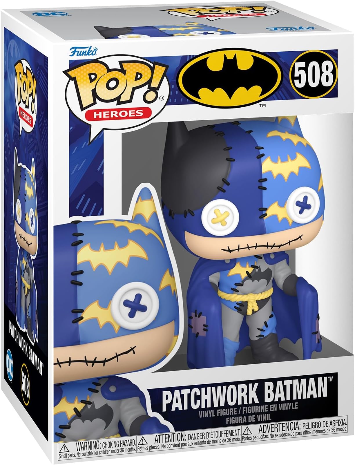 Pop! Animation: ​Patchwork - Batman​ - DC Comics - Collectable Vinyl Figure - Gift Idea - Official Merchandise - Toys for Kids & Adults - Comic Books Fans - Model Figure for Collectors