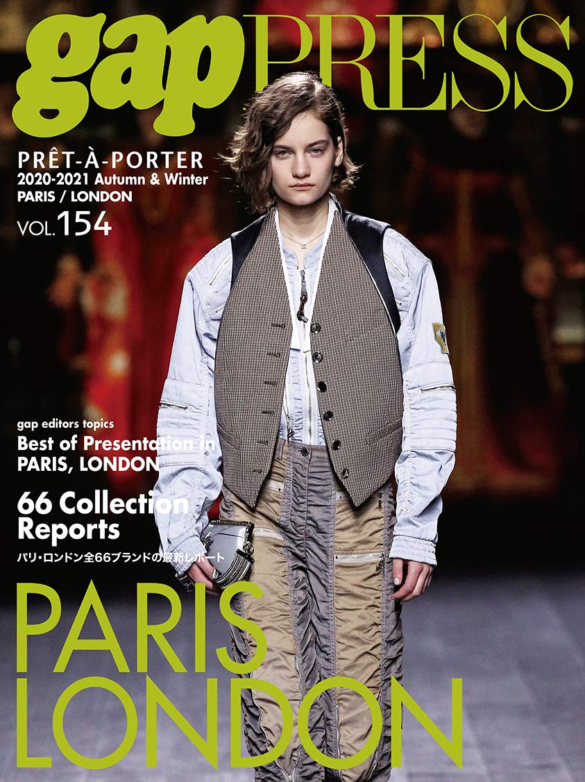Amazon.co.jp: 2020-2021 A/W gap PRESS vol.154 PARIS&LONDON (gap