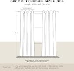 NICETOWN Non-See-Through White Privacy Sheer Curtains 84 inches Long 2 Panels, 52" Wide Grommet Window Curtains Drapes for Living Room Bedroom- Home Decoration Light Filtering Elegant Window Drapes