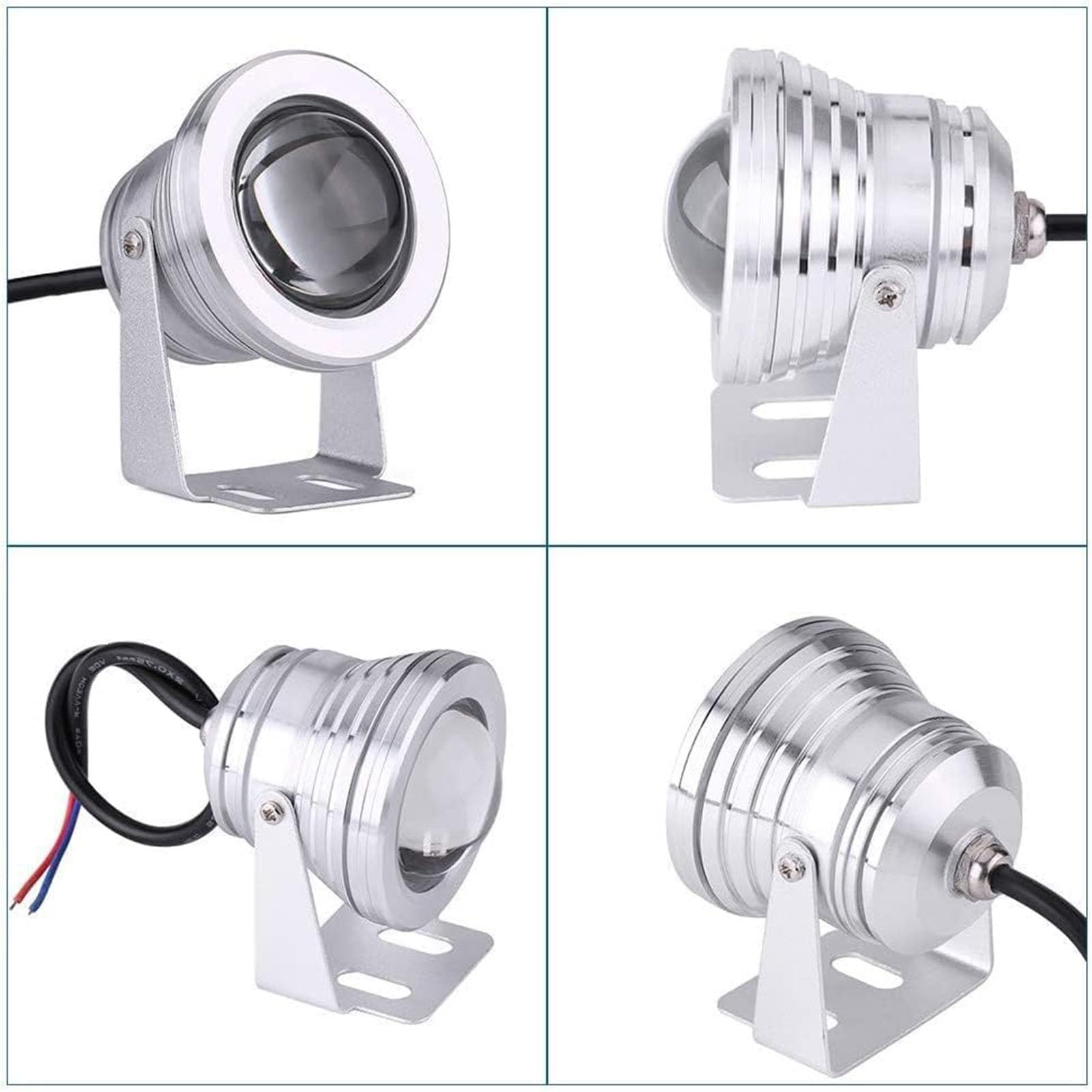 Enlenk - Lumière led Submersible, Projecteur Piscine Étanche Sous