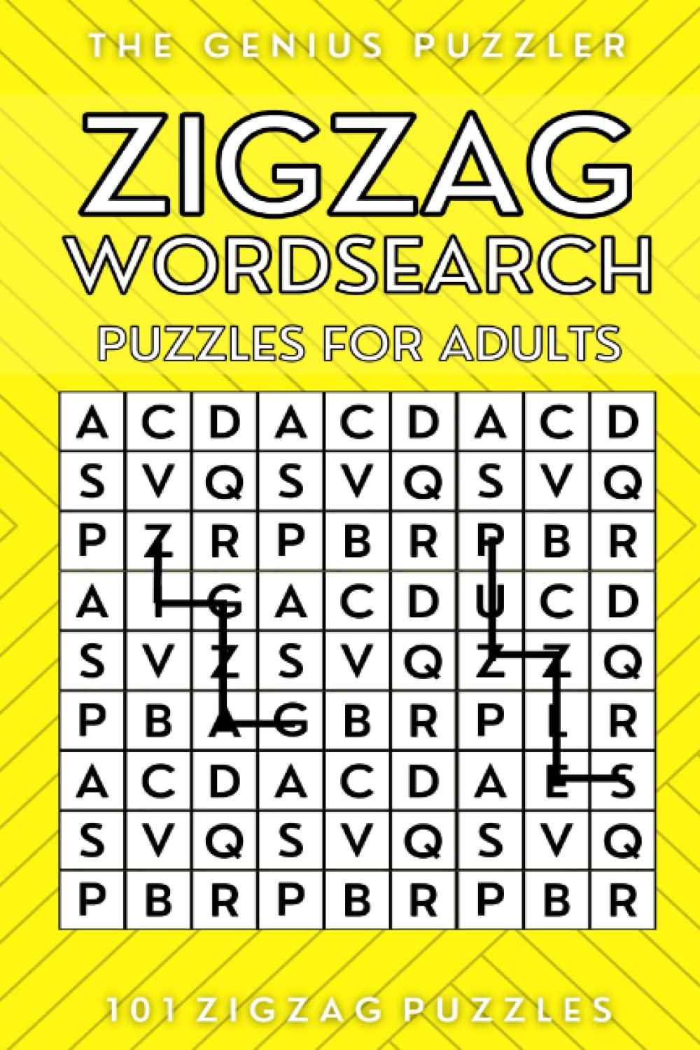 Zig Zag Wordsearch Puzzles for Adults: 101 Wordsearches - Perfect Brain Training