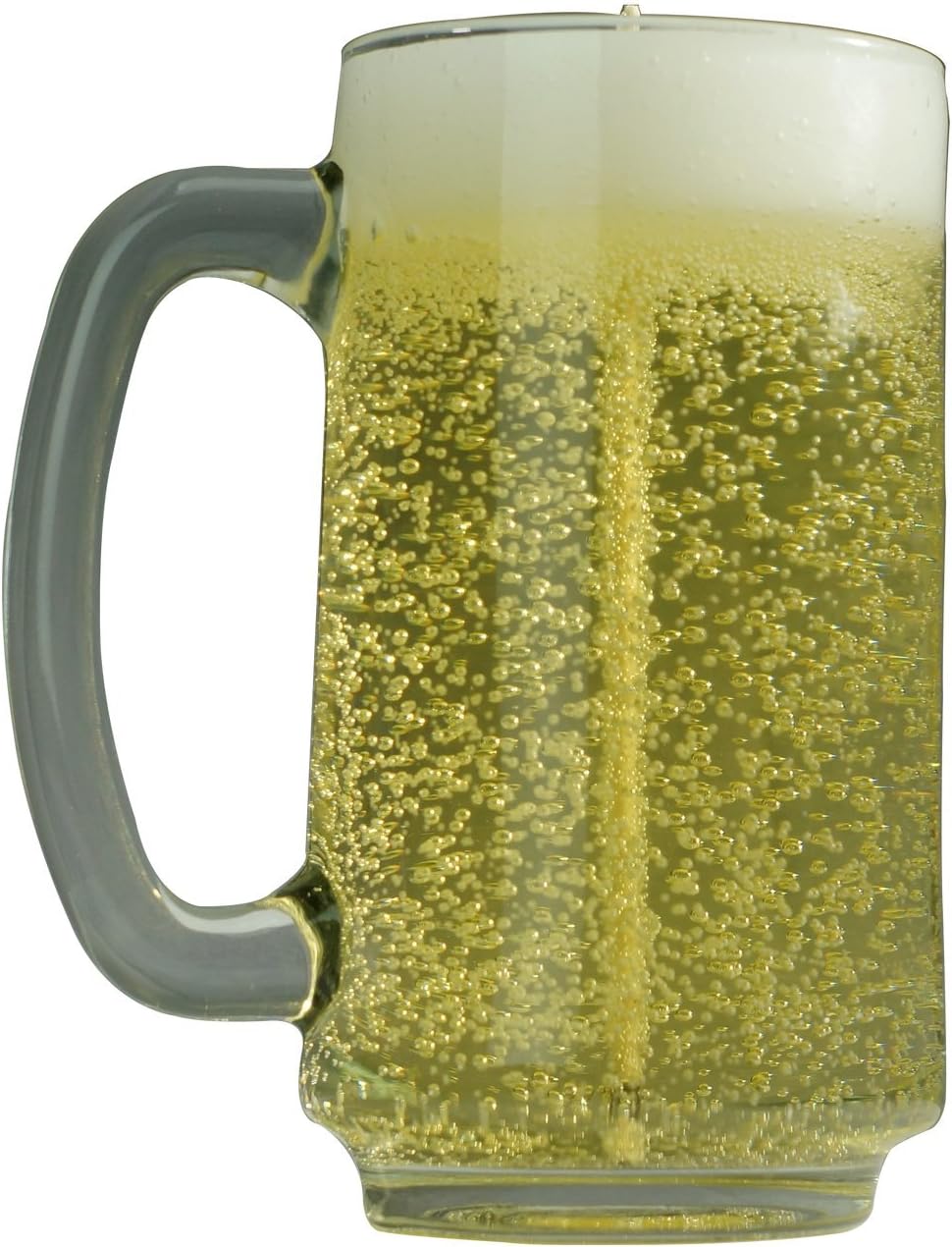Gellite Candles Beer Mug Candle Champagne (Light Gold