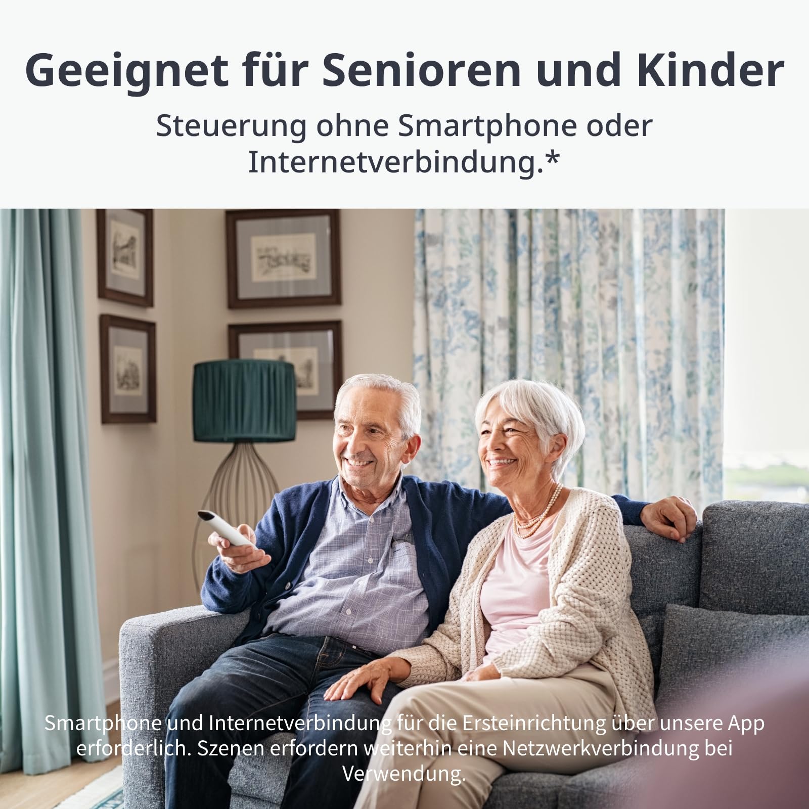 SwitchBot Universal Remote mit Hub Mini Matter Enabled, All-in-One-Smart-Fernbedienung mit anpassbarer App, steuert IR-/Bluetooth-Geräte, kompatibel mit TV/Klimaanlage/SwitchBots und vielem mehr