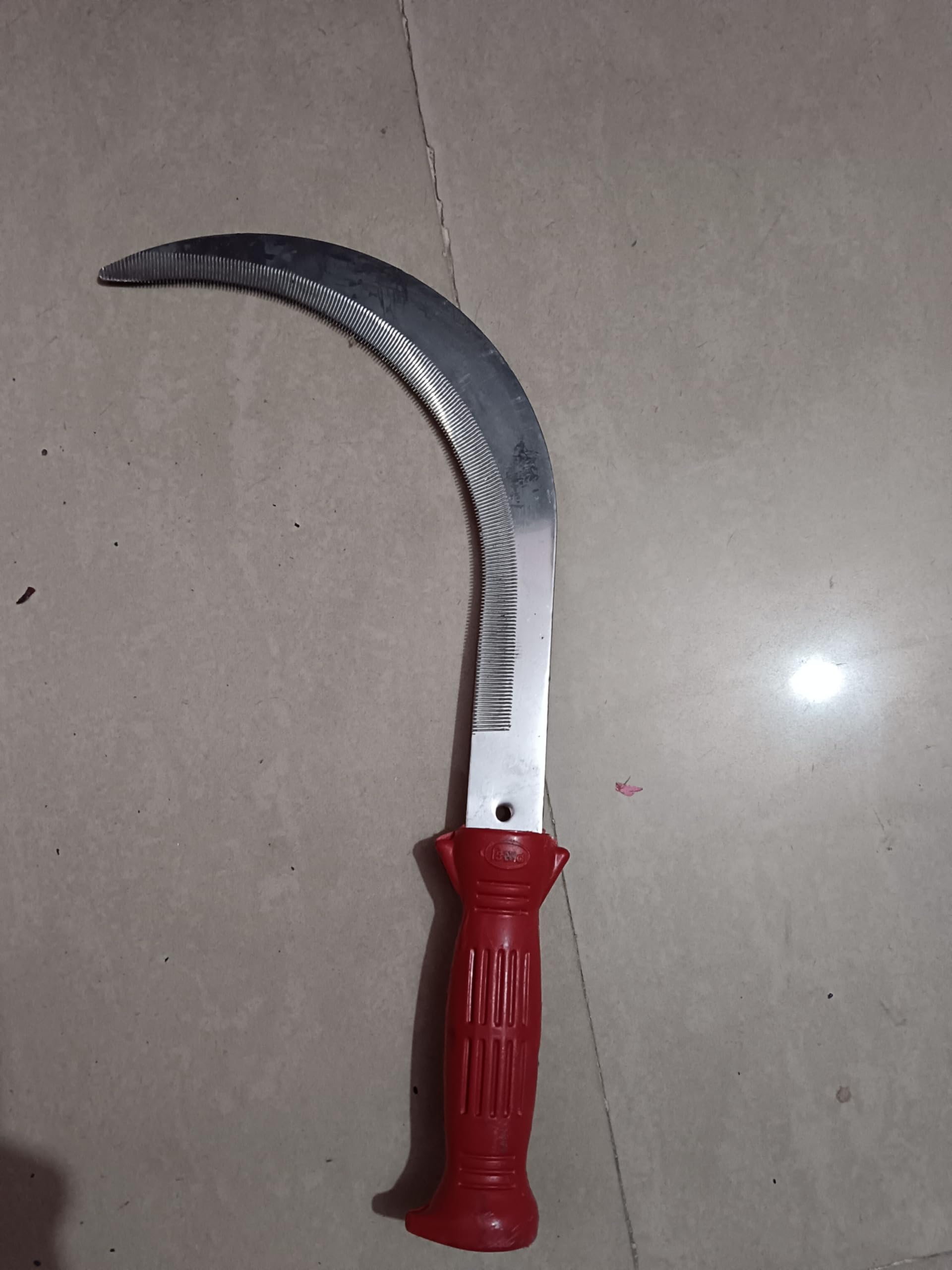 KARIHA Pruning Curved Saw (Fiber Handle), Traditional Handsaw Light Weight for Grass Cutting, Gardening and Agriculture Purpose-picture-11