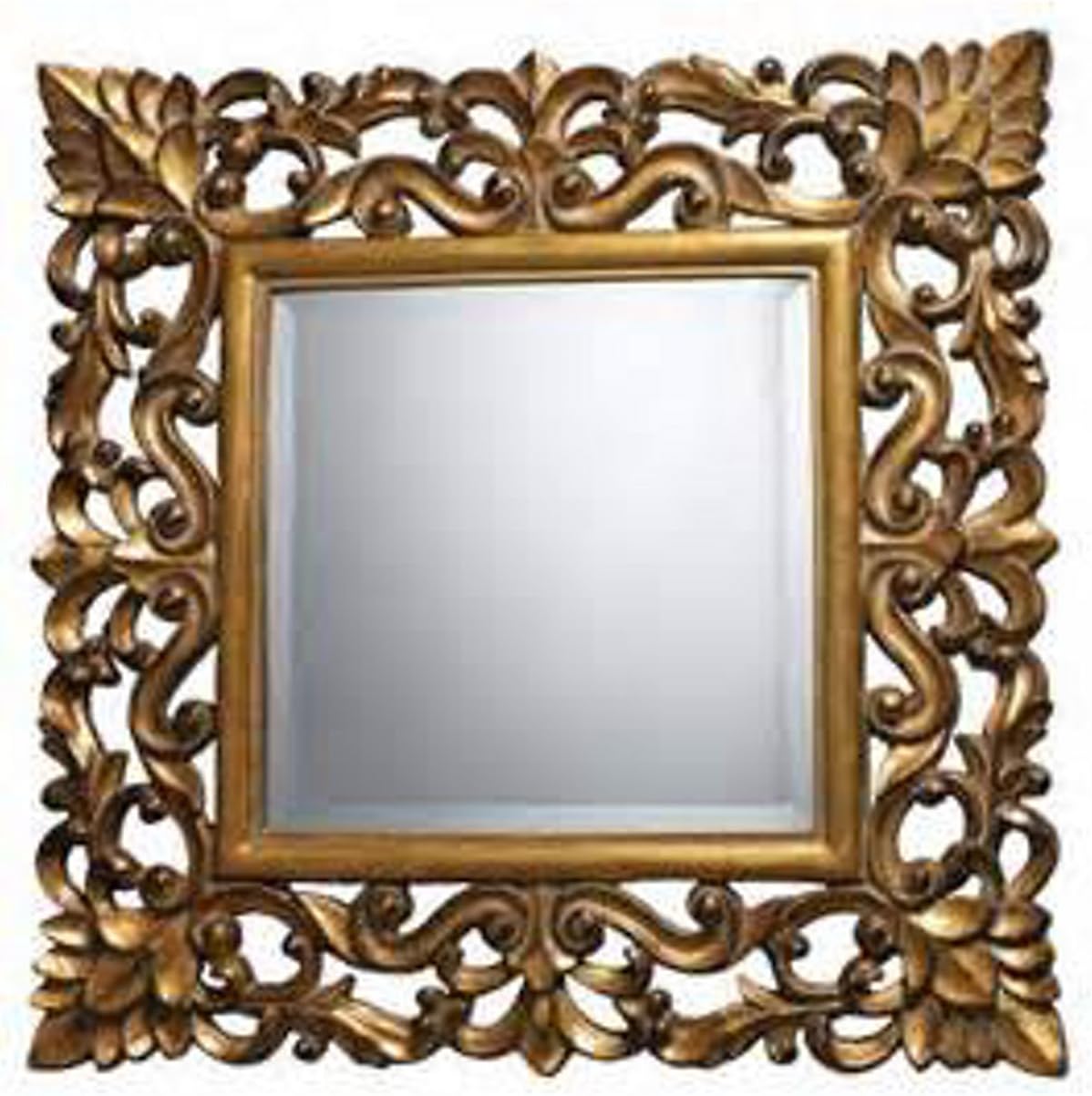 Mirrors, Barrets Wall Mirror, Gold, Wall Mirrors