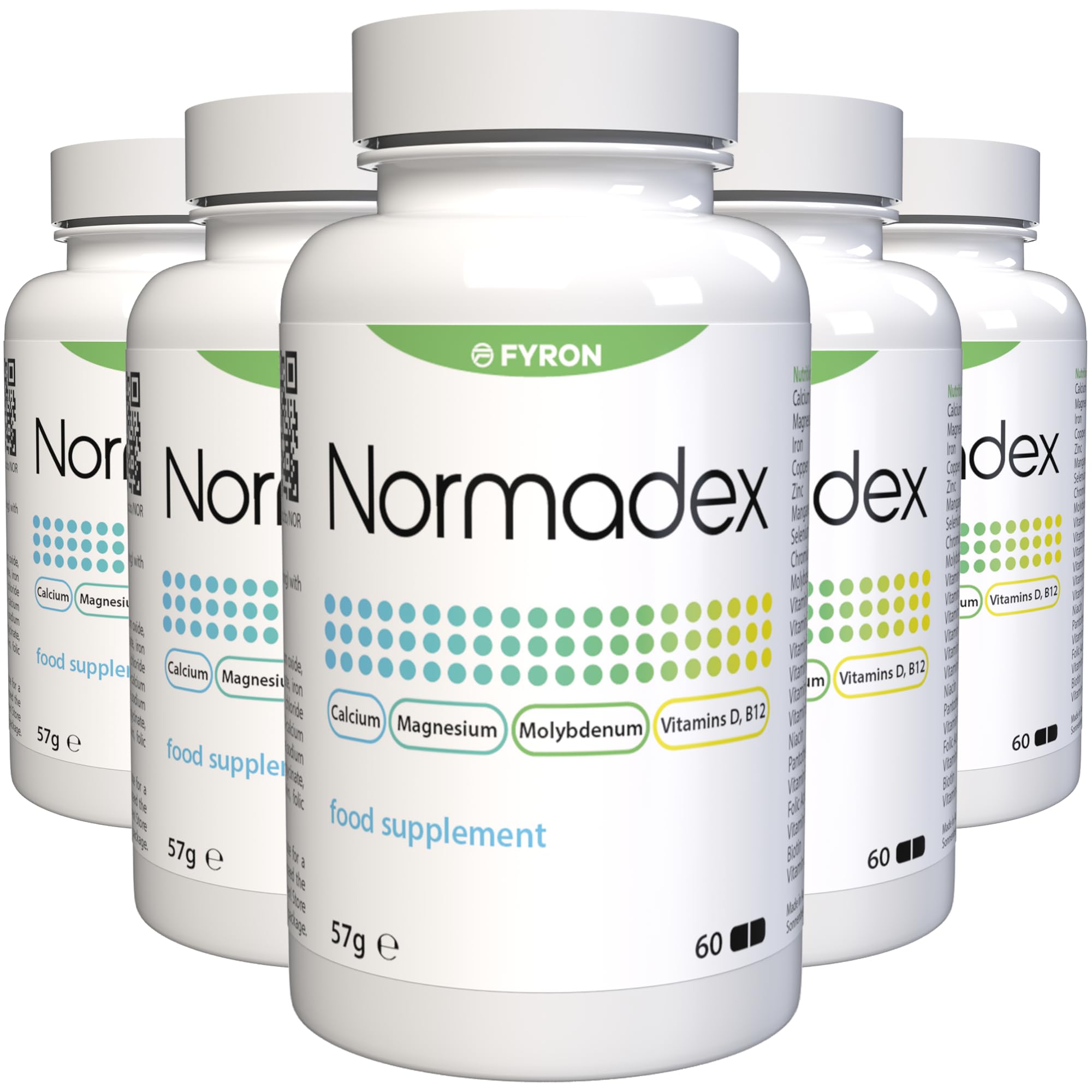 Normadex – 300 cápsulas (5 x 60 cápsulas) – Pack de 5