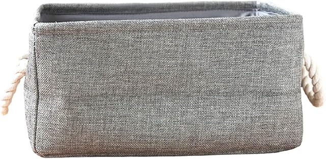 Starsglowing Laundry Basket with handles Cabinet Organizer Storage Box for Clothes, Towels Large Grey