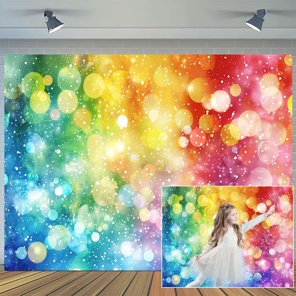 Xiaoterna 20x10ft Stage Concert Backdrop Stage Bokeh Photography