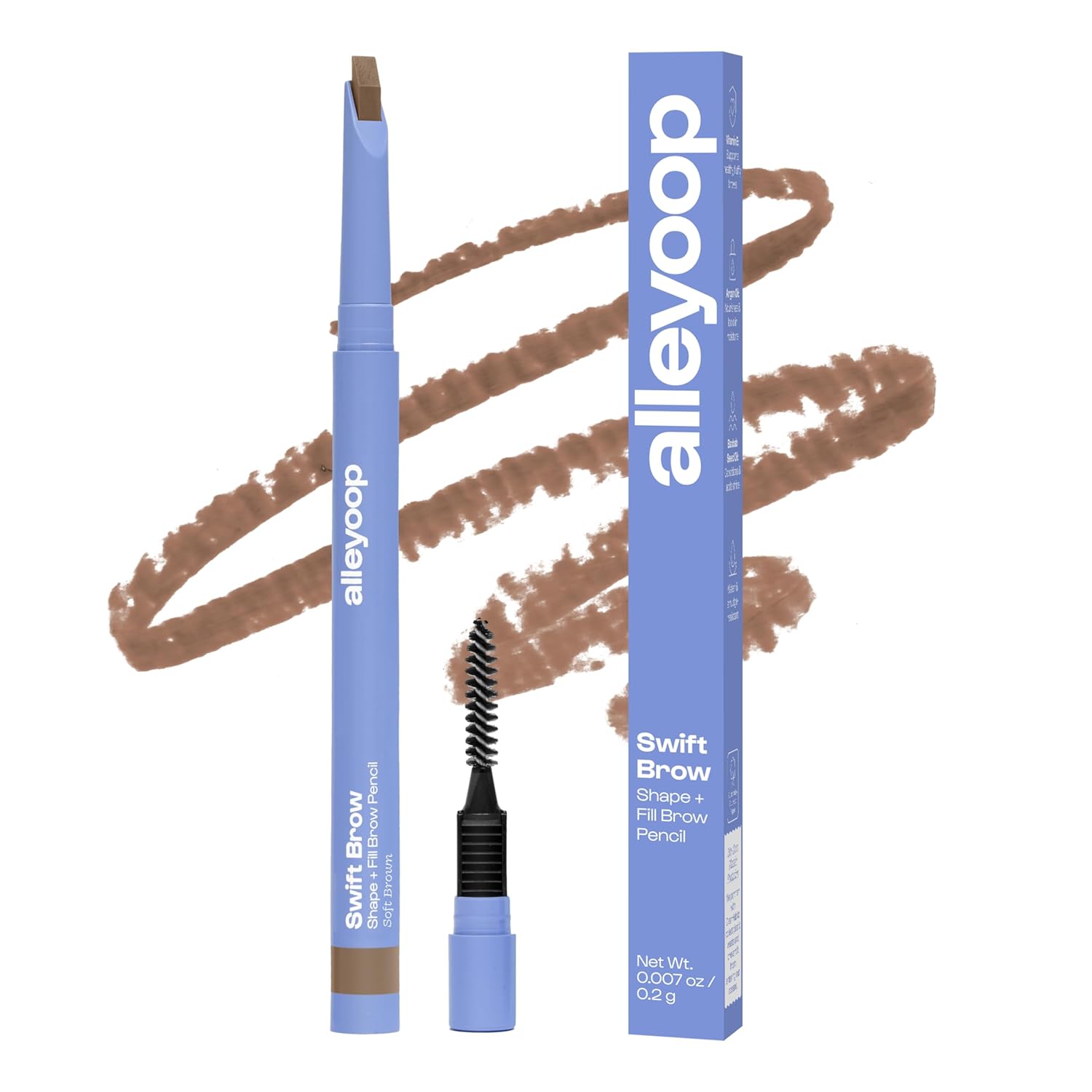 ALLEYOOP Swift Eyebrow All-In-1 Forehead Definer with Constructed-In Sharpener &… ALLEYOOP Swift Eyebrow All-In-1 Forehead Definer with Constructed-In Sharpener &…