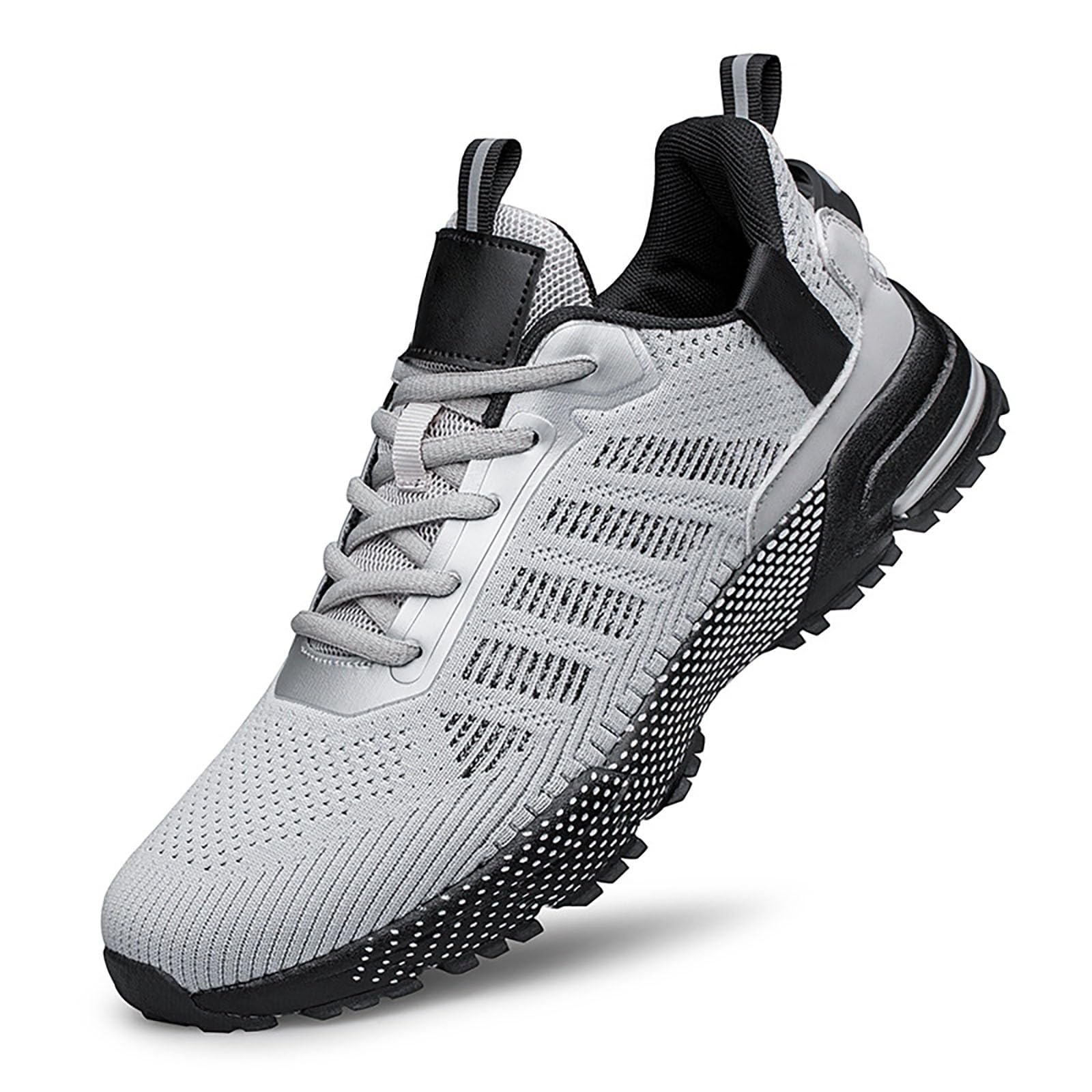 Zapatos deportivos casuales de malla transpirable para hombre, ligeros, con soporte de arco para comodidad diaria