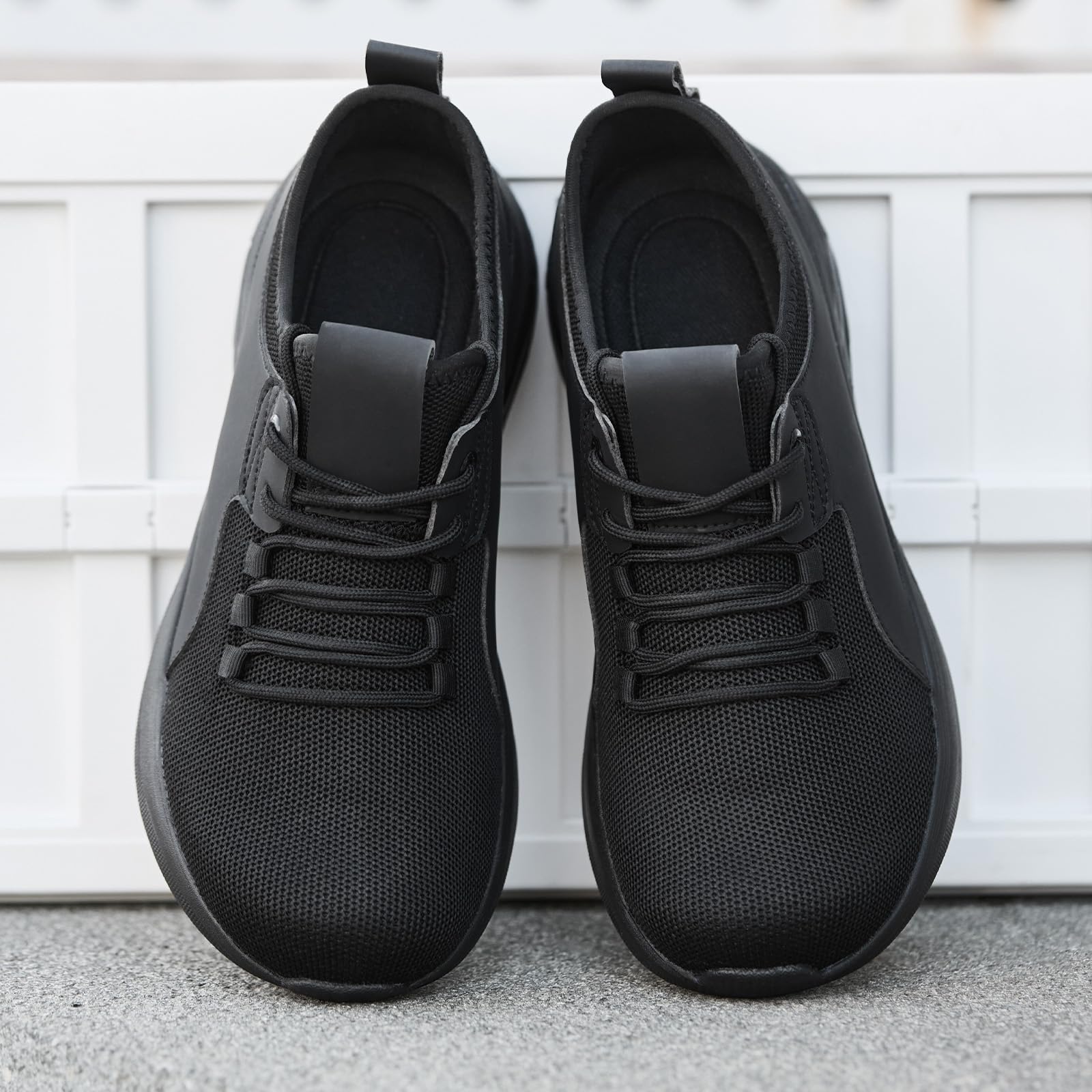 Ulogu Wide Toe Non Slip Shoes for Men Women Waterproof Oil Resistant Work Loafers for Food Service Restaurant Kitchen Chef Lightweight Comfort Walking Sneakers - 4