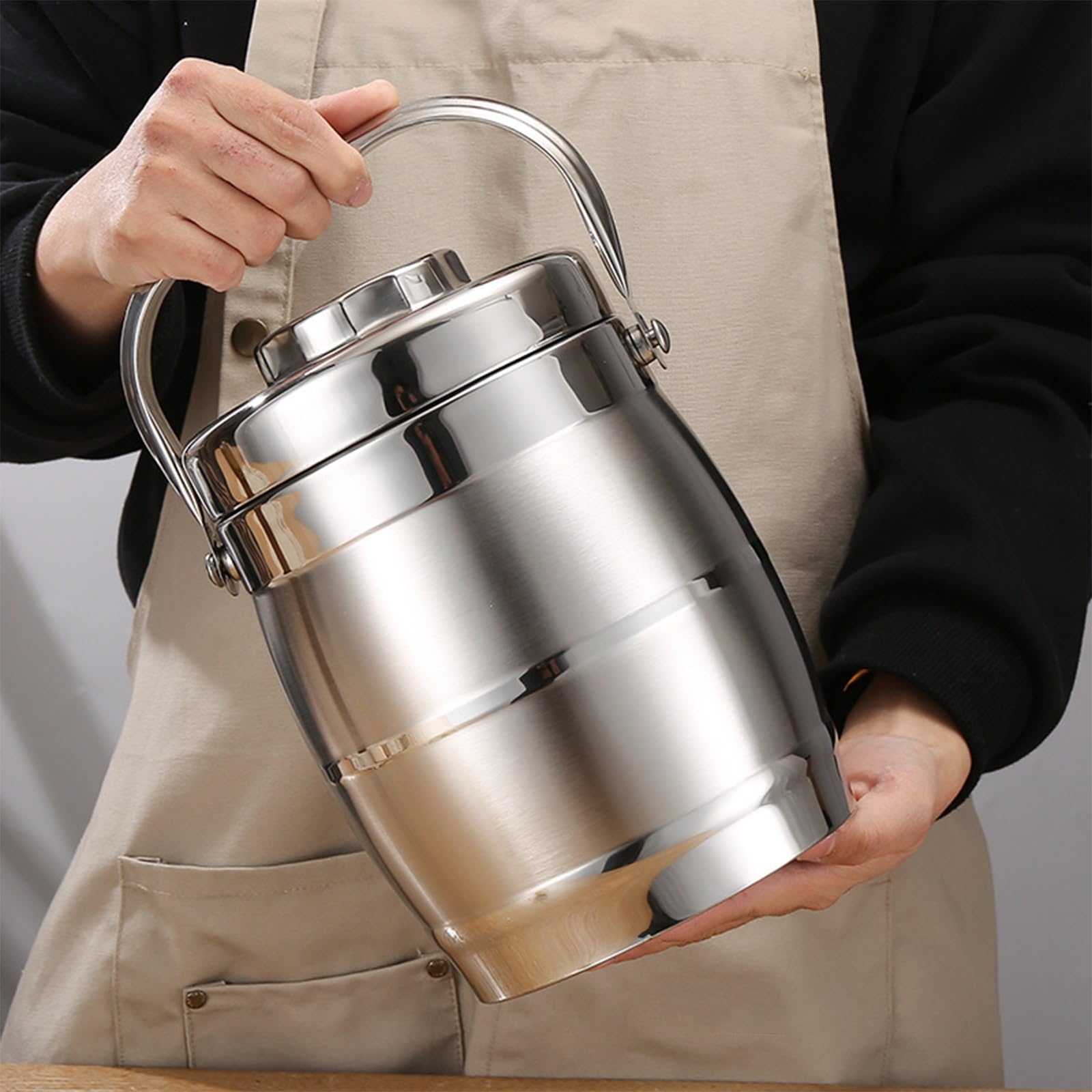 Isolierter Lebensmittelbehälter, Edelstahl-Thermo-Lunchbox, auslaufsichere Flasche für Mahlzeiten, Suppen und Snacks – perfekt für Schule, Arbeit, Reisen und Picknicks
