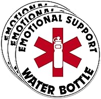 Vista 1 de Paquete de 3 calcomanías para botella de agua de apoyo emocional, impermeable, para la salud mental, para botella de agua, laptop, cuaderno, espejo