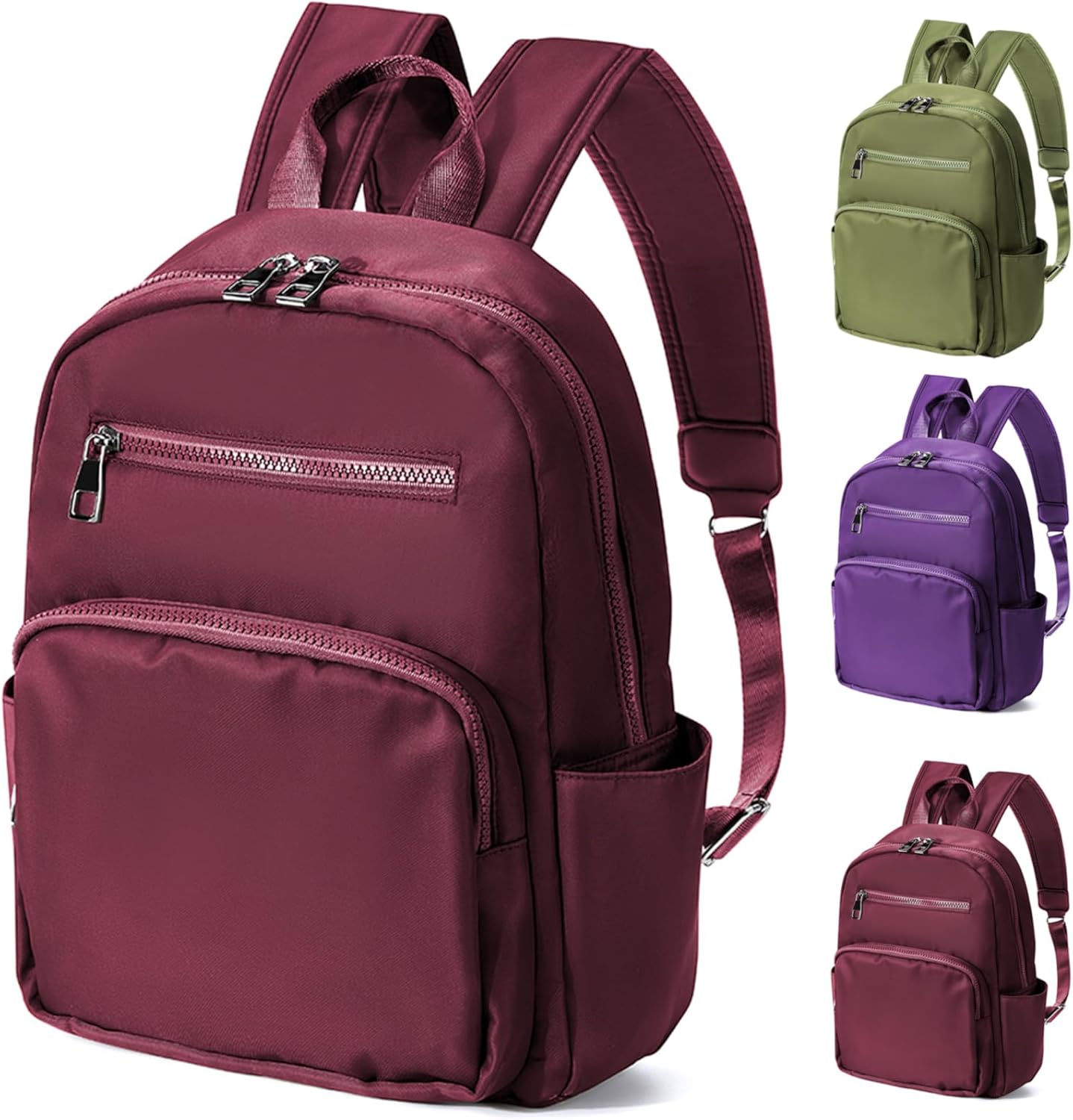 bohunono small backpack for women,backpack for college,Work and school，Anti Theft