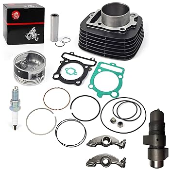 Amazon.com: MOTO1988 348cc 83mm Top End Cylinder Rebuild Kit