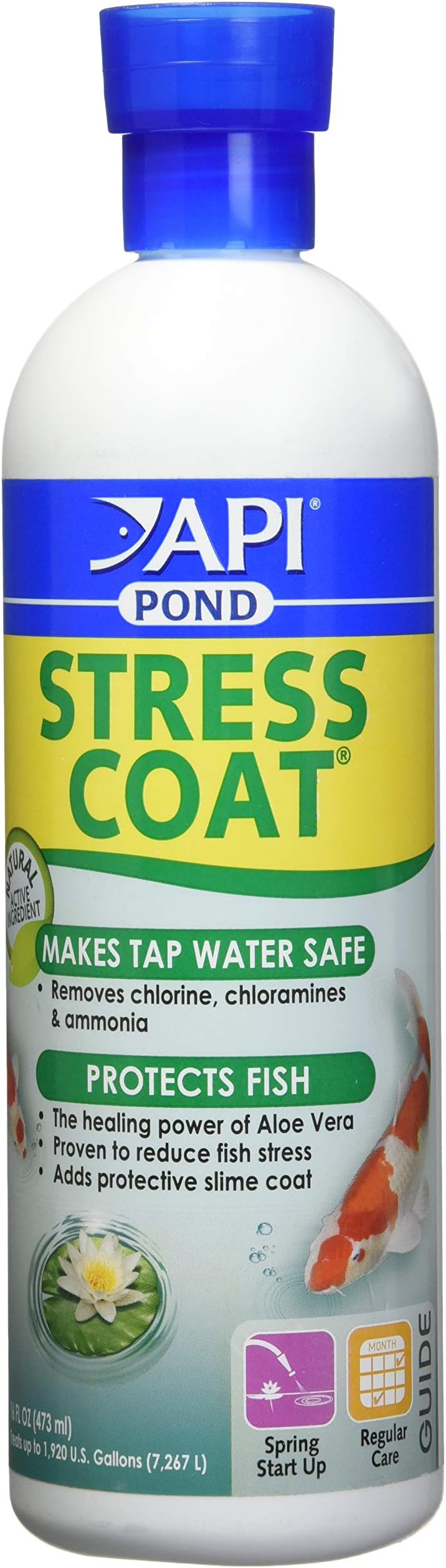 Stress Coat Fish and Water Conditioner Size: 16 Oz