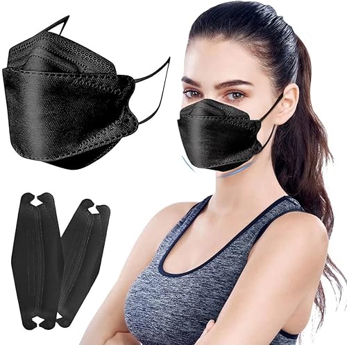 Miniatura 57 de Disposable Face Masks, 4 Layer Face Masks, 50 PCS Adultos 30 Pcs Dusty Rose