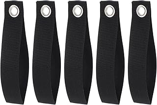 Kayak Tie Down Straps Kayak Roof Rack Rack 5Pcs Hood Straps Tie Down Anchor Strap for Hauling Canoe or Kayak (Black) Rack Racks Ski Straps Trailer Tie Down