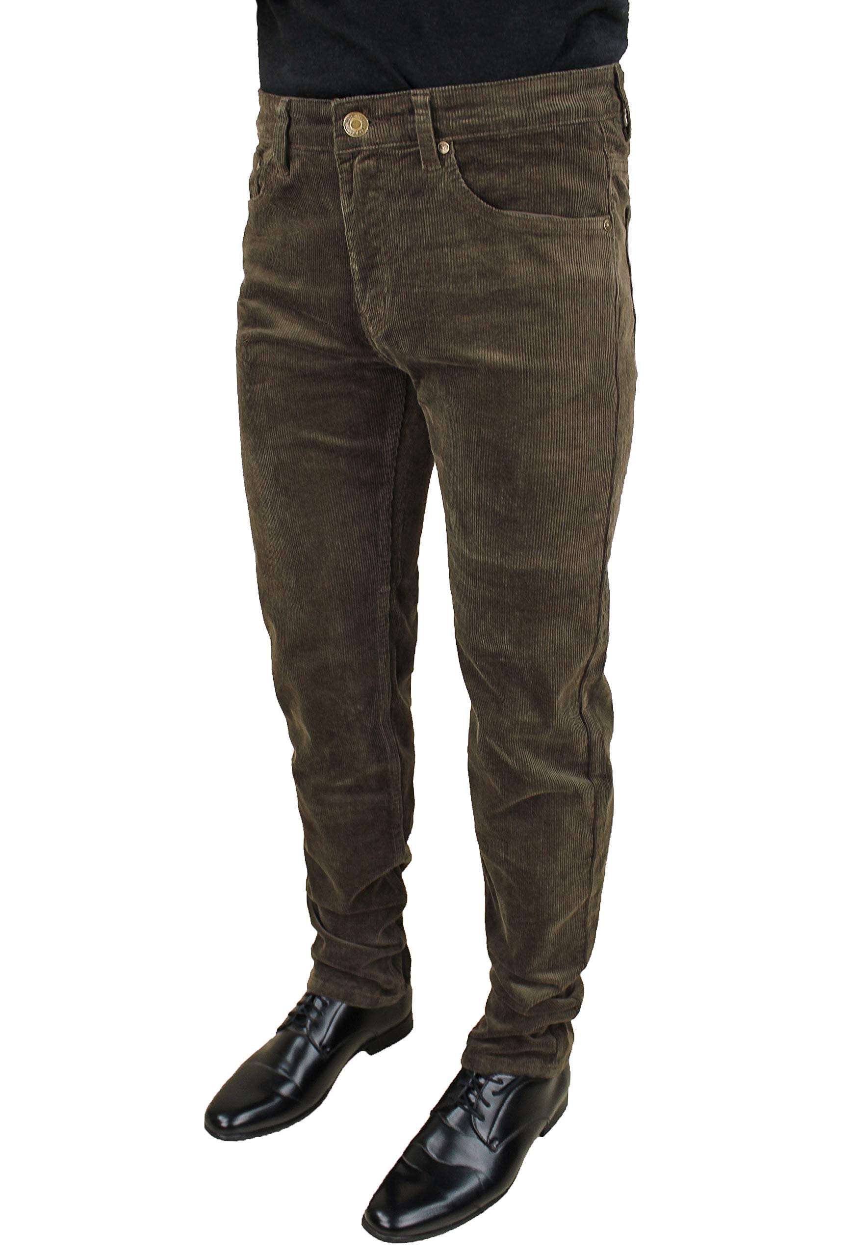 Evoga Pantaloni Uomo sartoriali in Velluto Casual Invernali