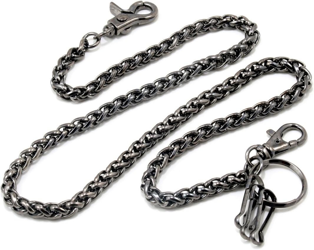 Catena Portafoglio Da Biker In Argento Sterling A Forma Di Teschio - Foto 6