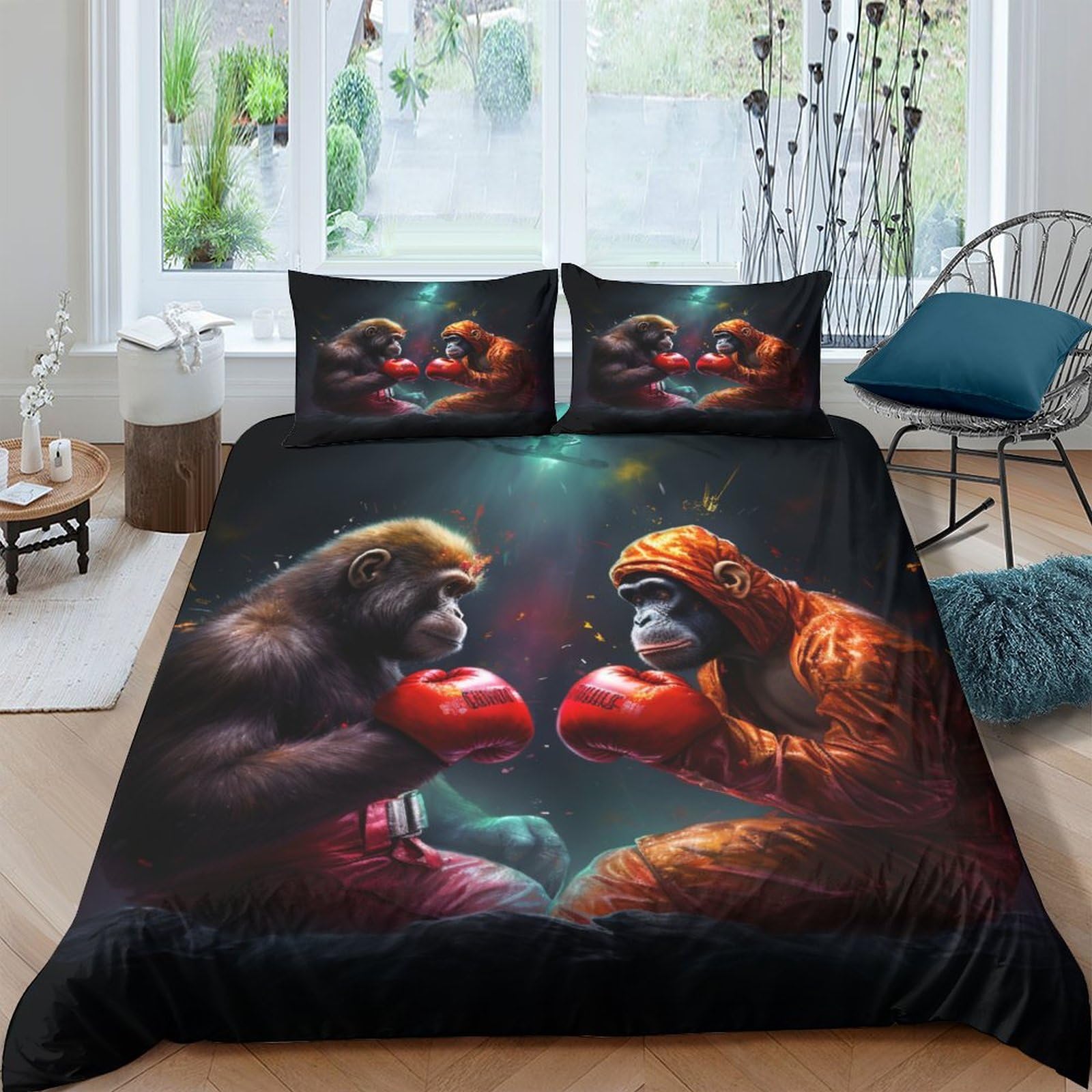 Couette souple et respirante 200x200cm animaux mignons pour enfants
