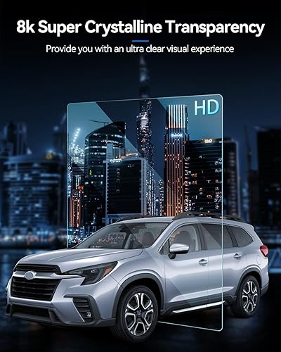 Miniatura 6 de LANTU Paquete de 2 protectores de pantalla de ascenso para Subaru Ascent 2023 2024 de 11.6 pulgadas, vidrio templado, control central, pantalla