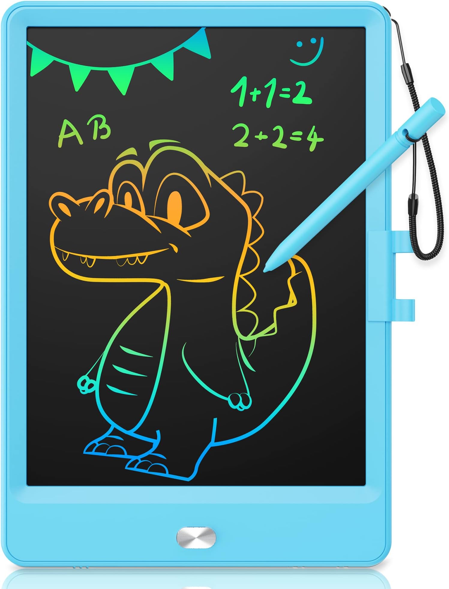 - LCD Writing Tablet 8.5-Inch Colorful Doodle Board, Electronic Drawing Tablet Drawing Pad for Kids, Educational and Learning Kids Toys Gifts for 3 4 5 6 7 8 Year Old Boys and Girls(Blue)
