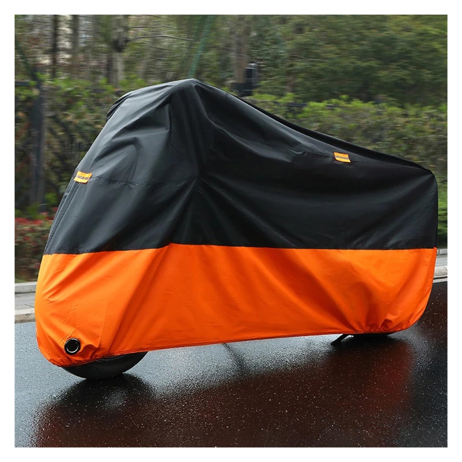 Funda para Moto Scooter para Cubierta Motocicleta Impermeable Protección UV para Todo Tipo Clima Prueba Polvo Motores Scooter para Temporada(M)