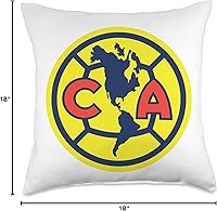 Vista 4 de Club America Score Big with Our Exclusive Collection - Almohada de 18 x 18 pulgadas, multicolor