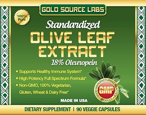 Miniatura 4 de Cápsulas de extracto de hoja de olivo orgánico – Hoja de olivo orgánica pura más extracto de oleuropeína estandarizado, 90 cápsulas vegetarianas,