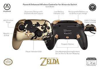 Amazon.com: PowerA Enhanced Wireless Controller for Nintendo