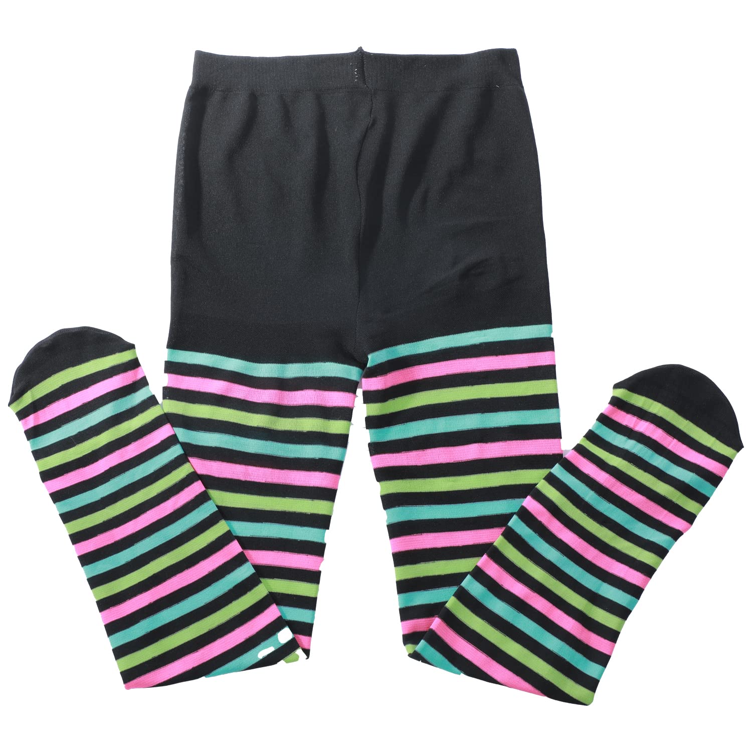 Sincere Party Ragazze Halloween Strega Costume, Deluxe Adorabile Neon Colorato Strega Travestimento con Cappello