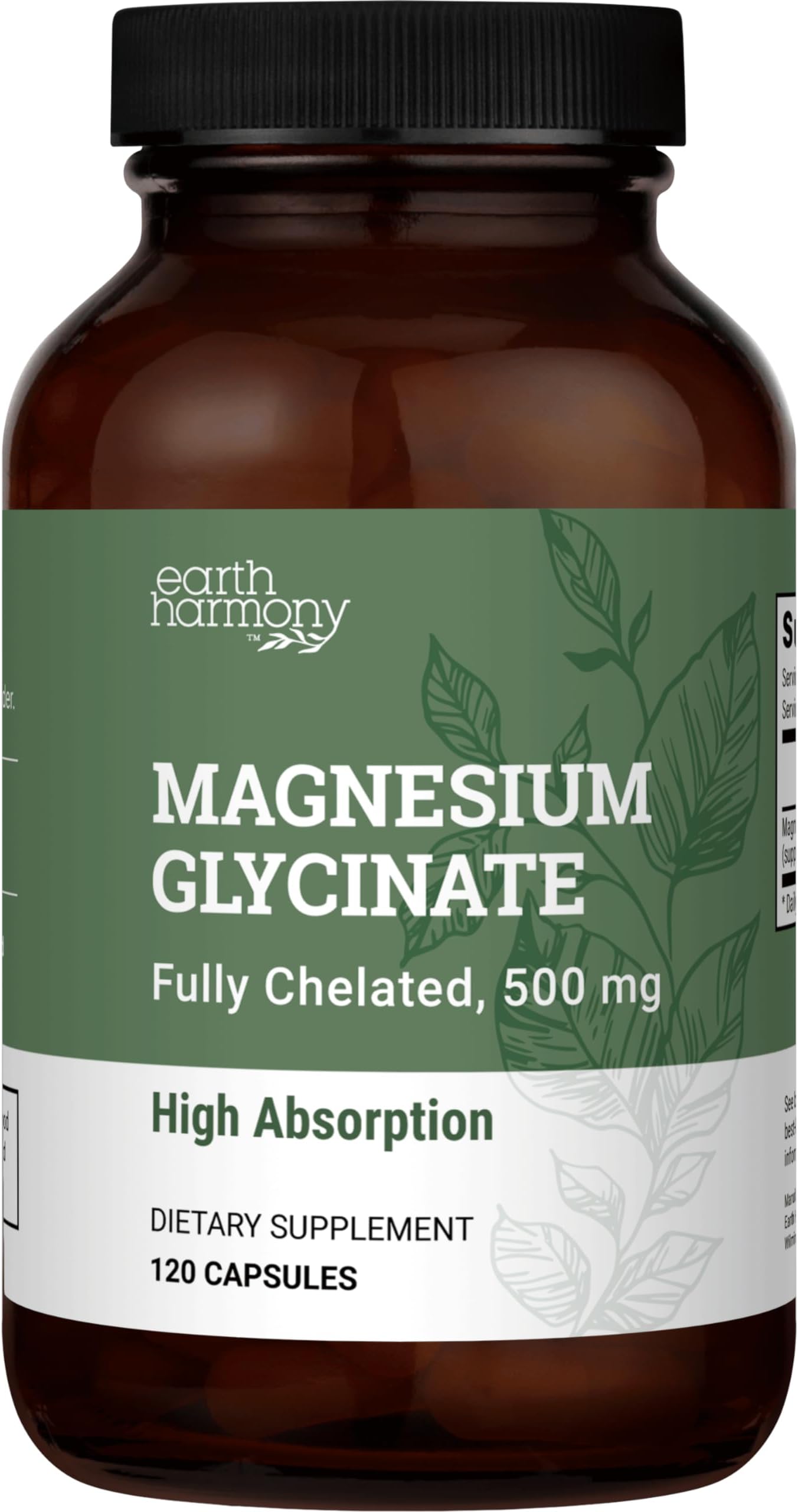 1 Body Magnesium Bisglycinate 100 Chelated Maximum