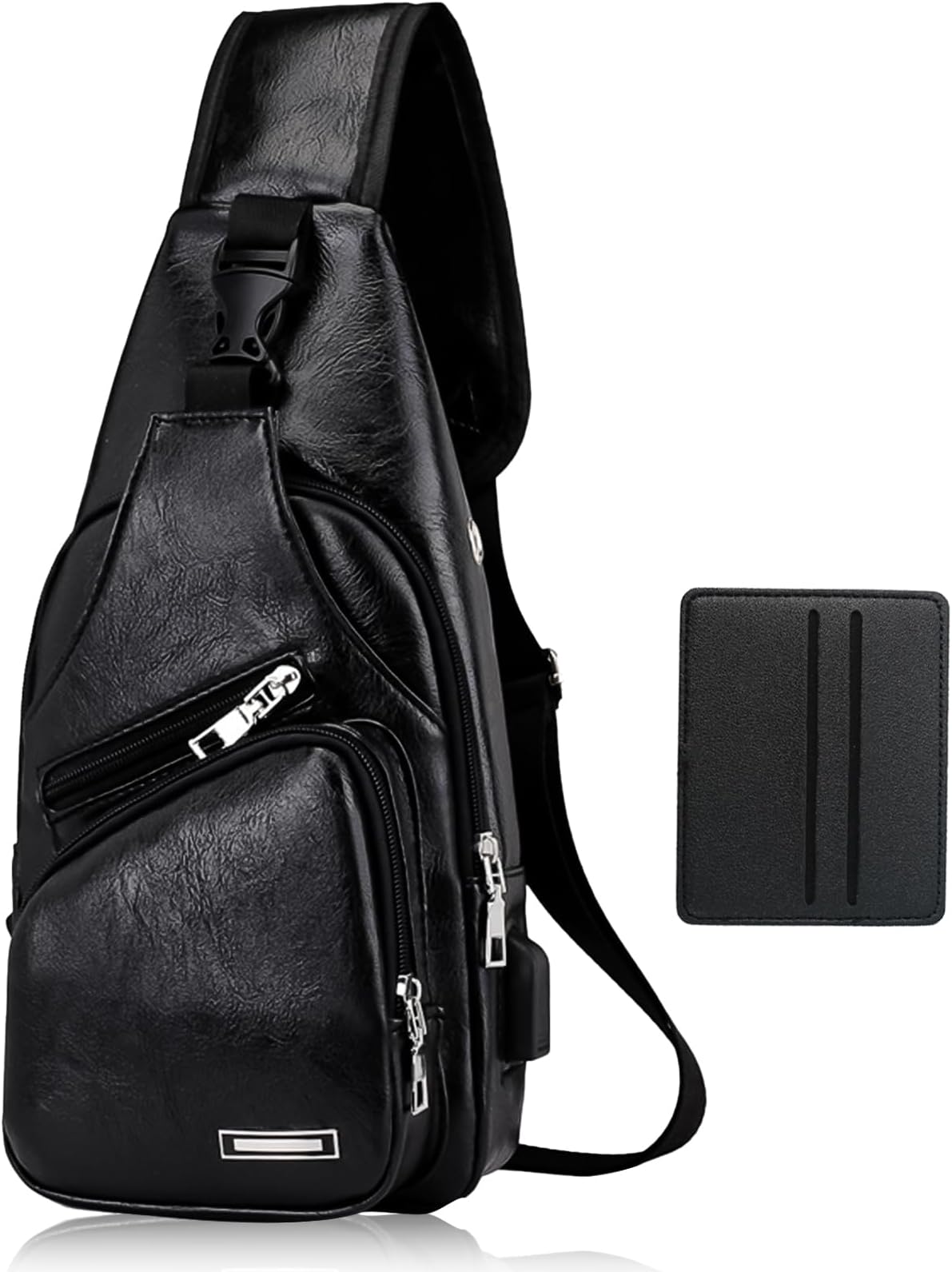 Sling Bag Uomo - Tasca sul petto da uomo, alla moda, borsa a tracolla